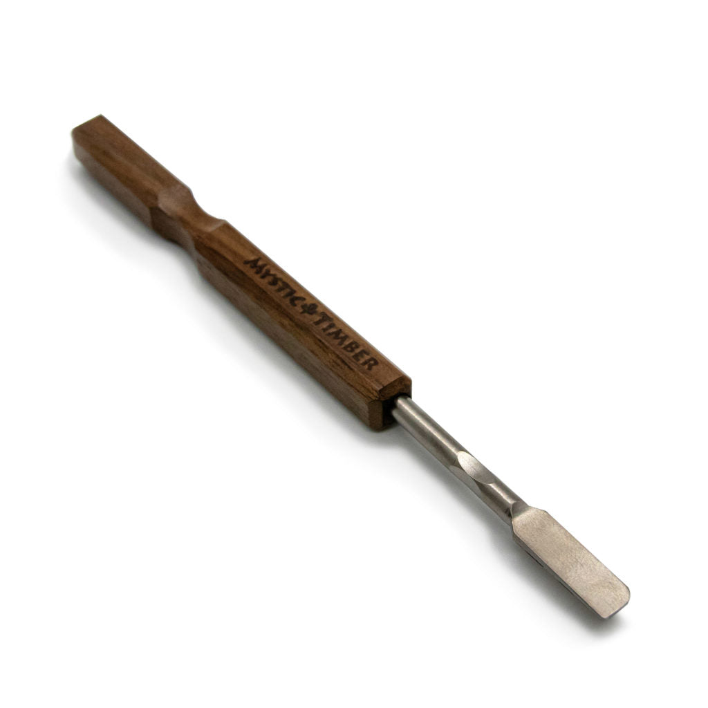 Mystic Timber Dab Tools – Titanium Tip & Hardwood Handle