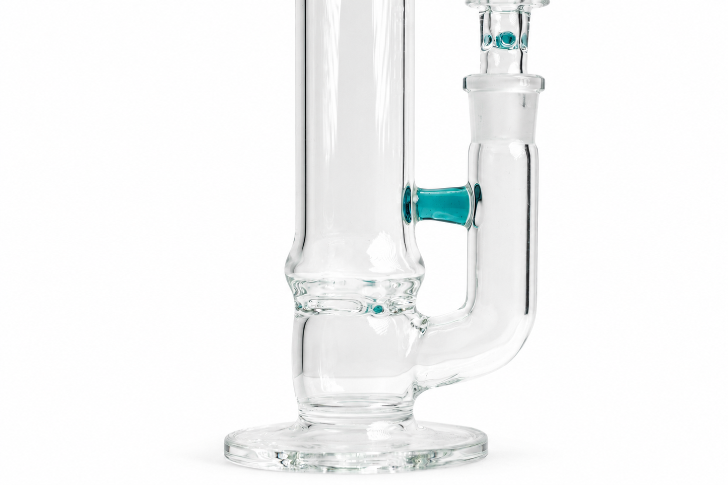 Green Forest Glass - Raindrop Tube