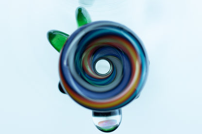Heady 14mm Slide | Fully Worked | Encased Opal [1-of-1]