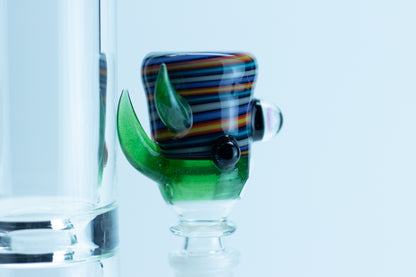 Heady 14mm Slide | Fully Worked | Encased Opal [1-of-1]