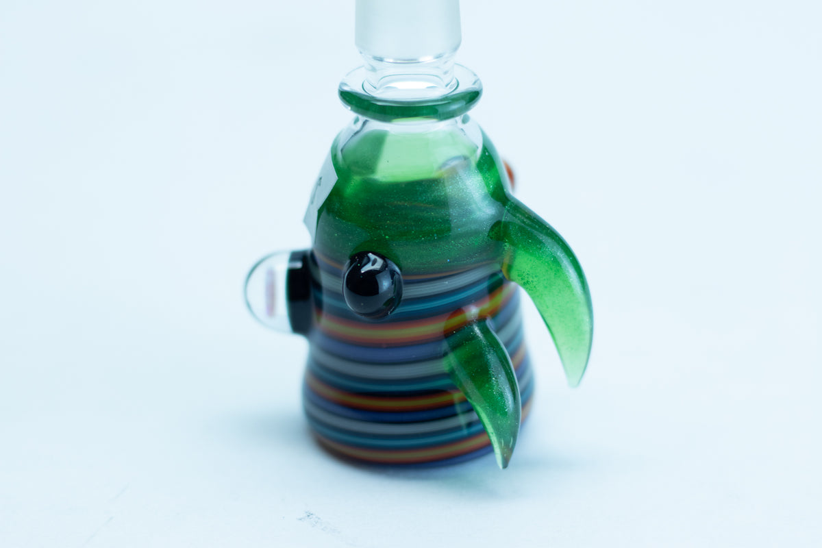 Heady 14mm Slide | Fully Worked | Encased Opal [1-of-1]