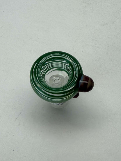 AMISH O U 18mm  WNR Heady Glass Bowl
