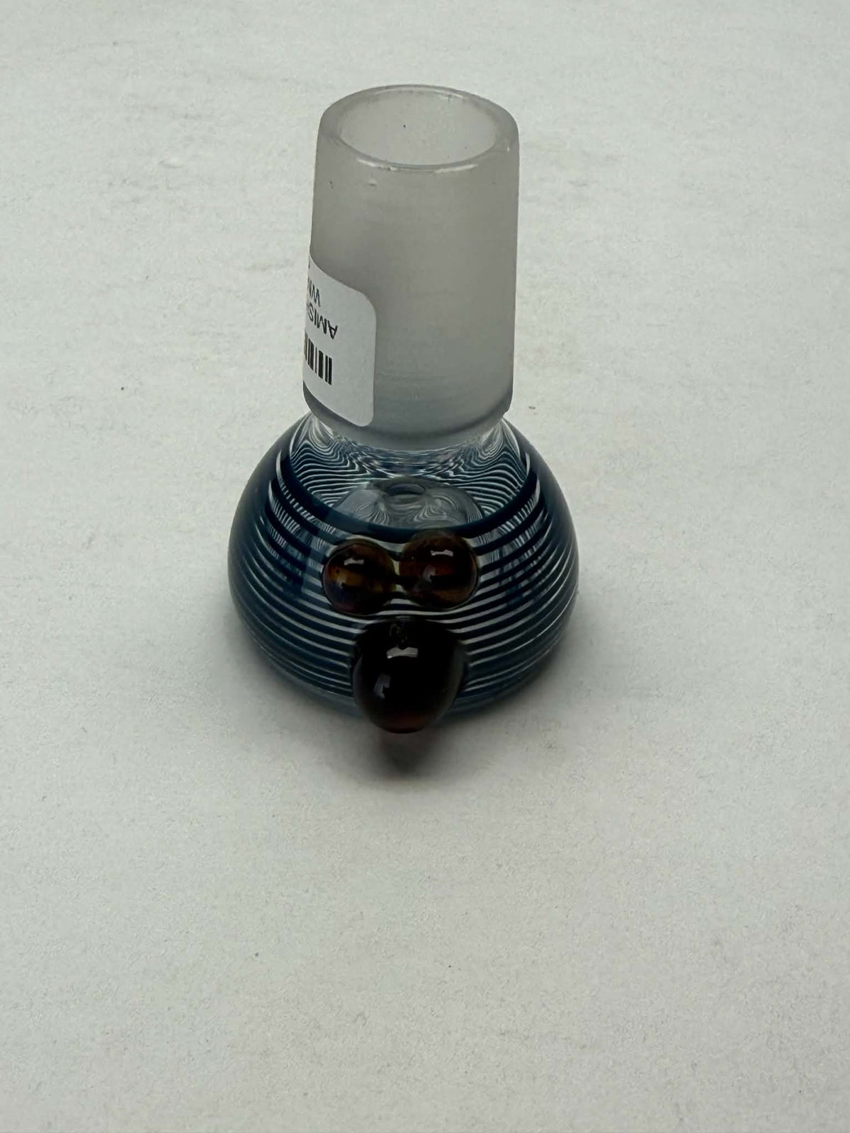 AMISH O U 18mm  WNR Heady Glass Bowl
