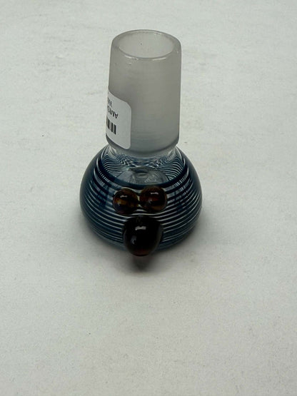 AMISH O U 18mm  WNR Heady Glass Bowl