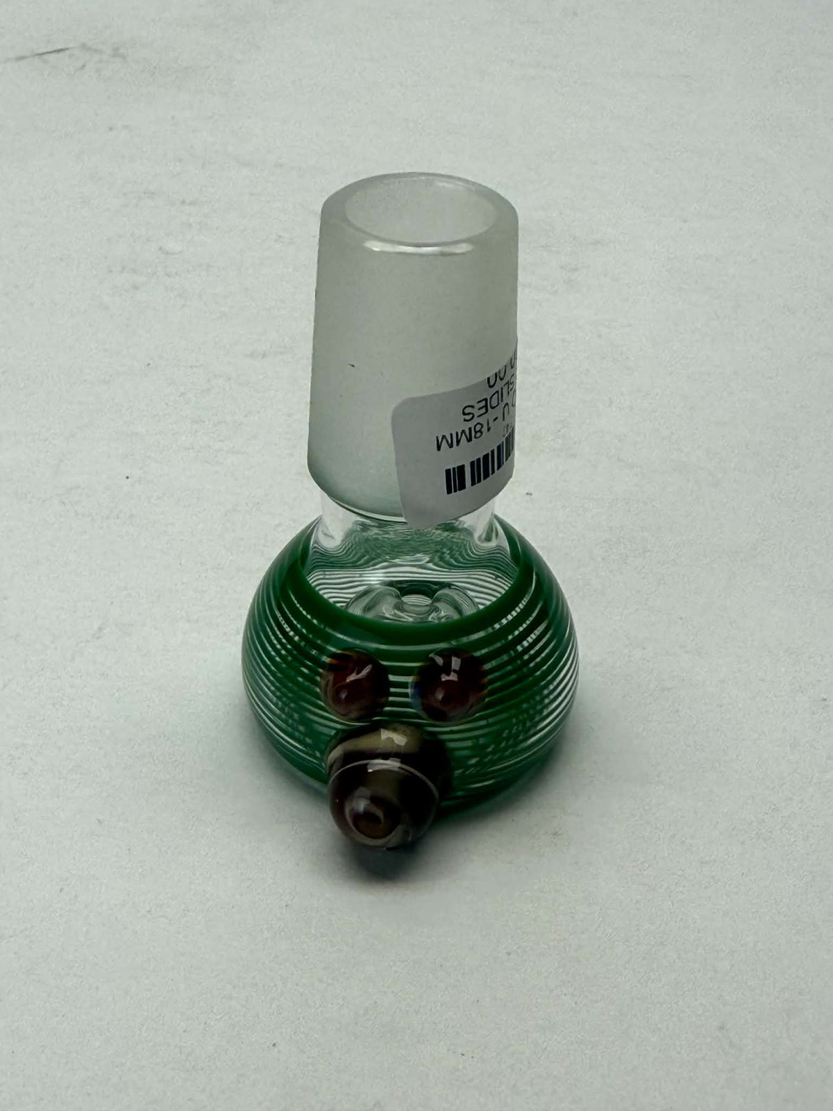 AMISH O U 18mm  WNR Heady Glass Bowl
