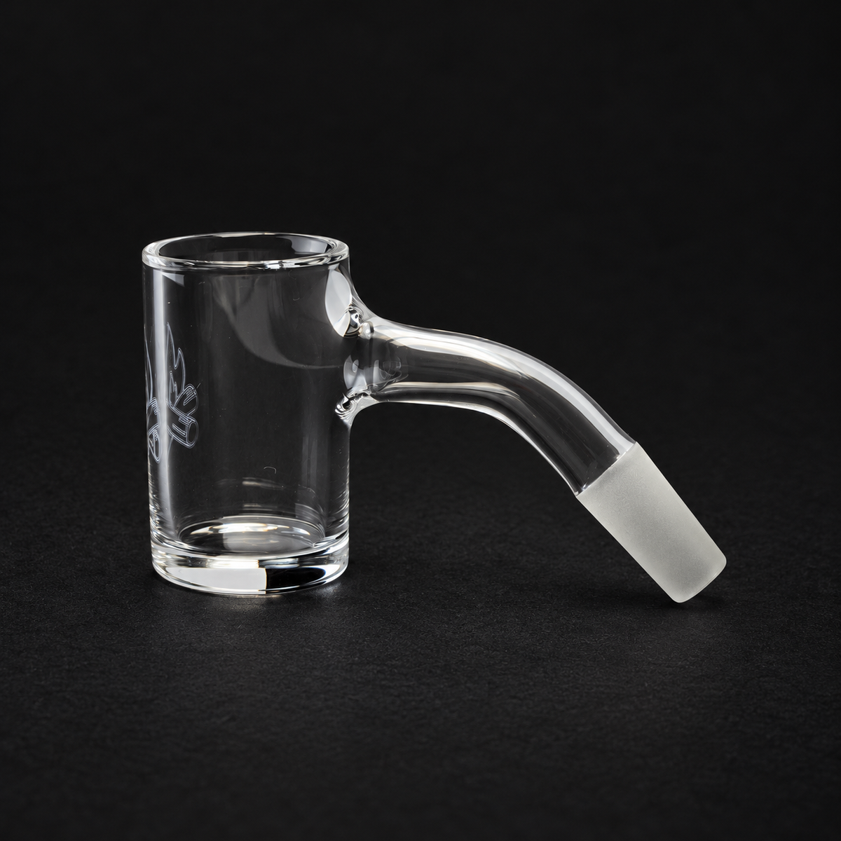 Campfire Quartz 25mm Flat Bottom Banger — product view 1