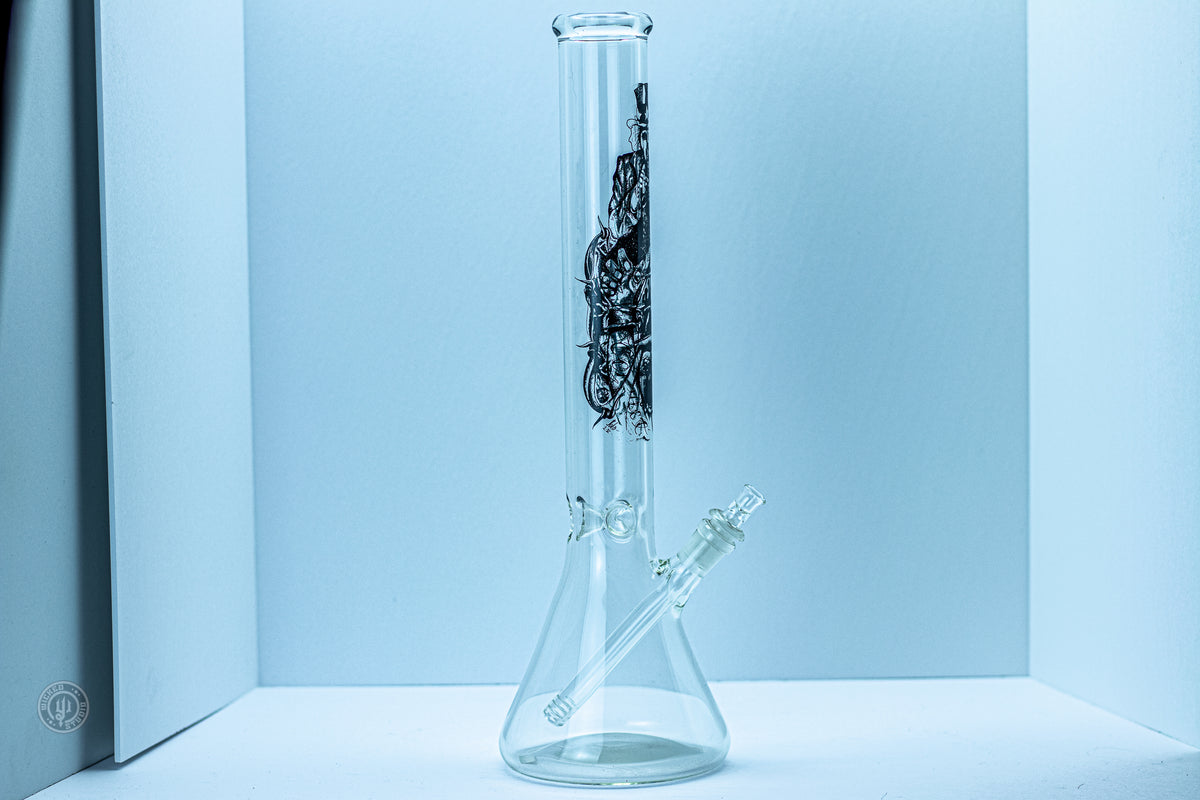 Conviction Glass - Uncle Sam Graphic Beaker Bong
