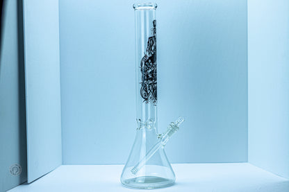 Conviction Glass - Uncle Sam Graphic Beaker Bong