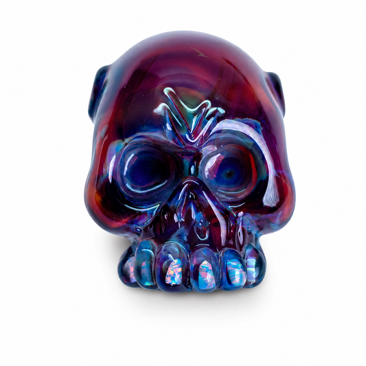 Carsten Carlile Skull Pendant Purple