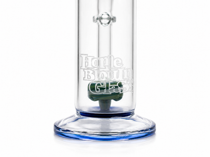 Home Blown Glass - Worked Glass Accents Bong