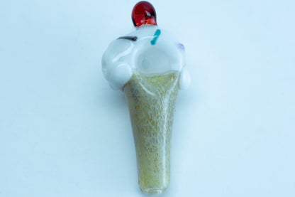 Ice Cream Cone Glass Pendant Pipe