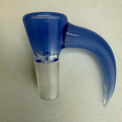 Kyle White Horn Slides – 14mm Heady Glass Bowl