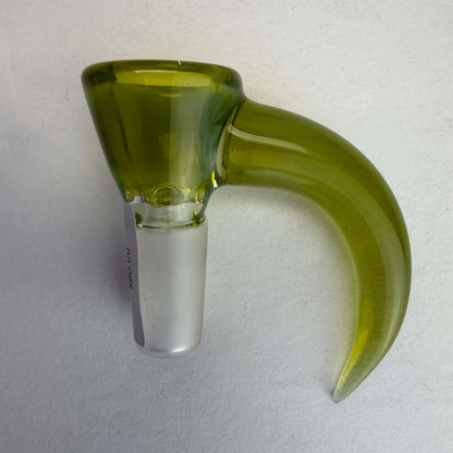 Kyle White Horn Slides – 14mm Heady Glass Bowl