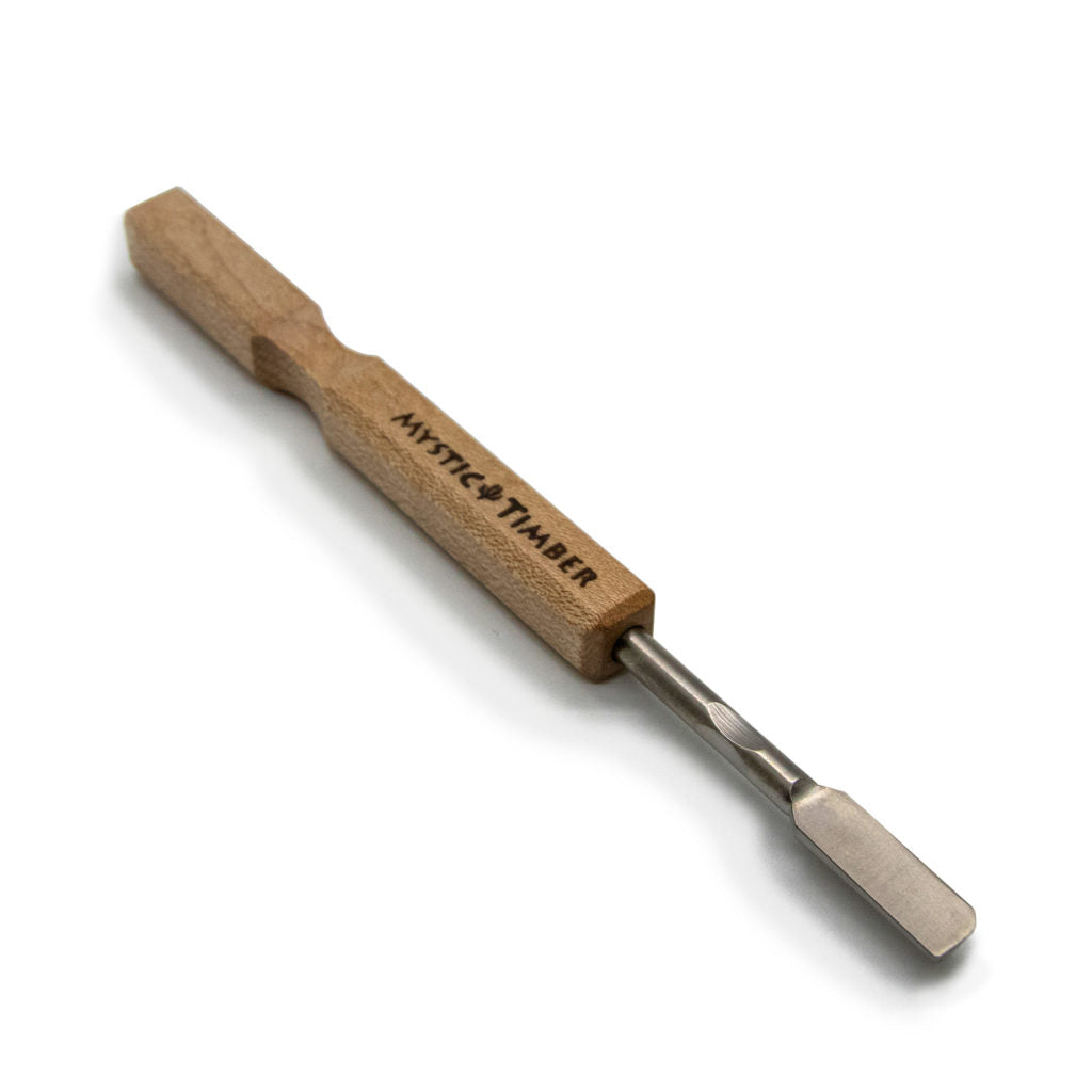 Mystic Timber Dab Tools – Titanium Tip & Hardwood Handle