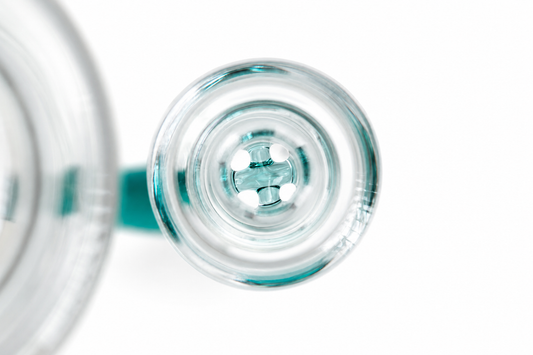 Green Forest Glass - Raindrop Tube