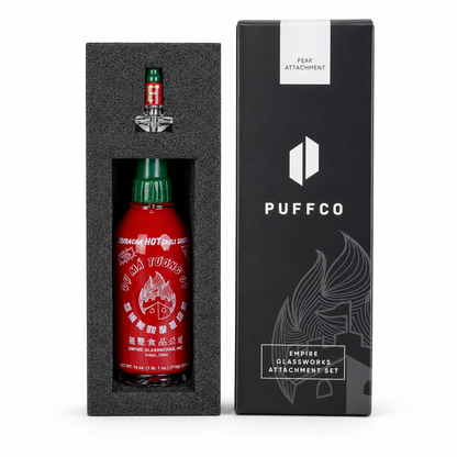 Empire Glassworks Sriracha Bottle - Peak Attachment