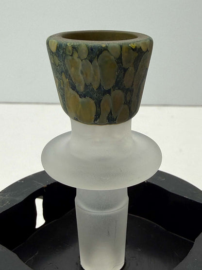 Stone Slides 7-Hole  – 14mm Heady Glass Bowl