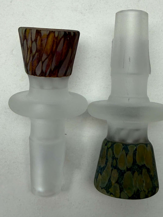Stone Slides 7-Hole  – 14mm Heady Glass Bowl