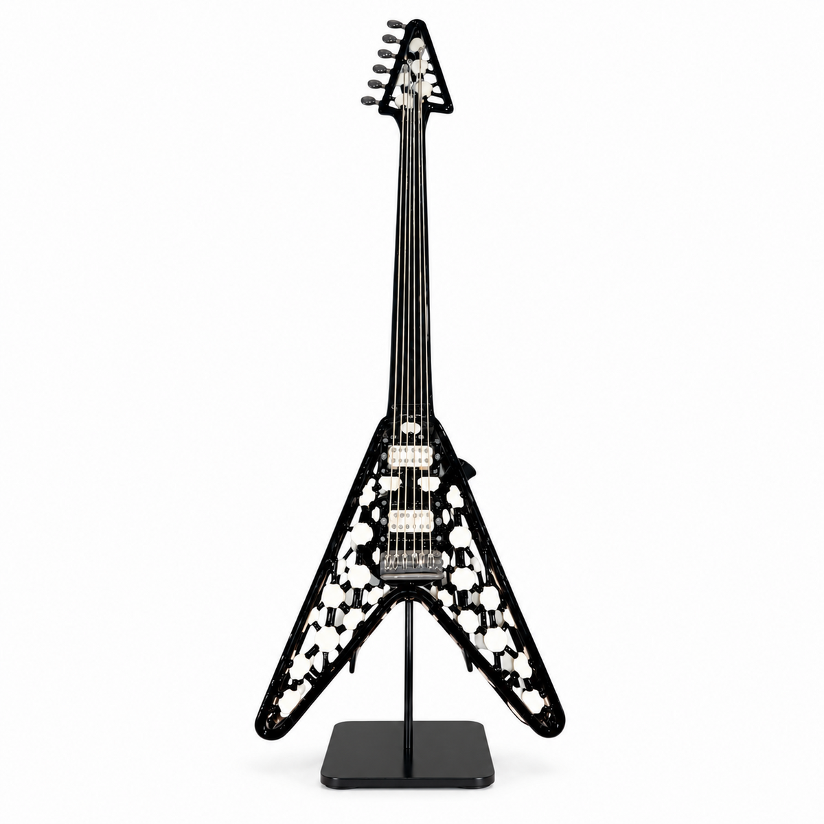 Randy Rhoads Flying V glass rig by Etai Rahmil