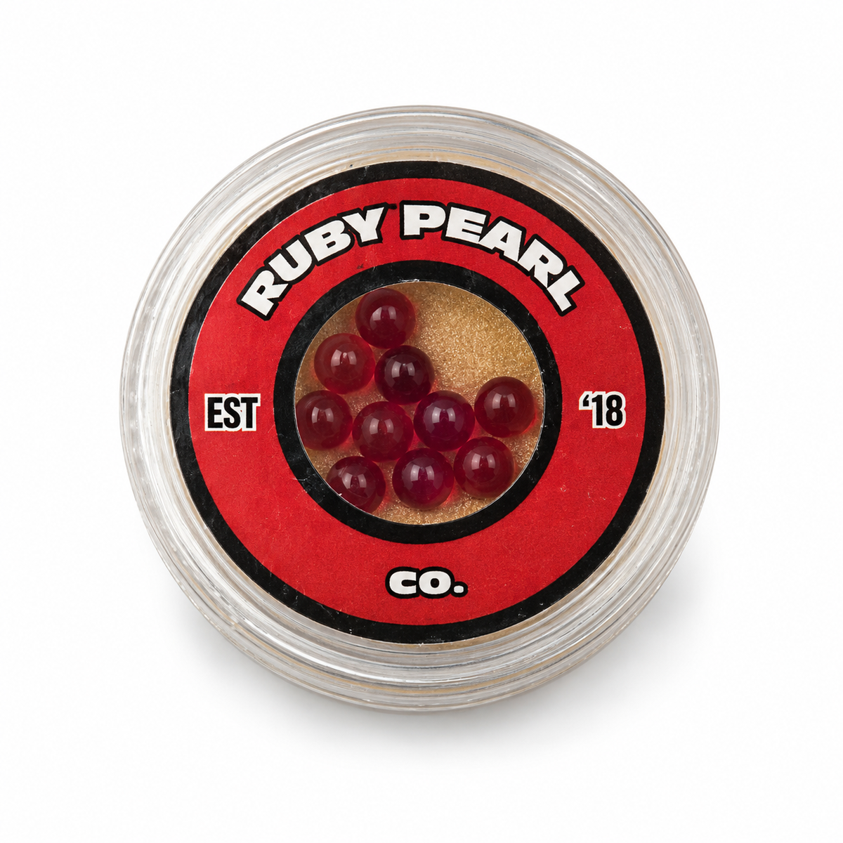 Ruby Pearl Co. 3mm ruby terp pearls — 10-pack at Wicked