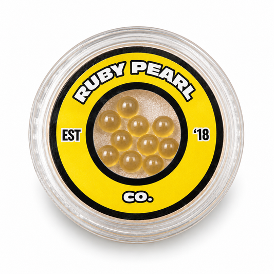 Ruby Pearl Co. 3mm yellow sapphire terp pearls — 10-pack