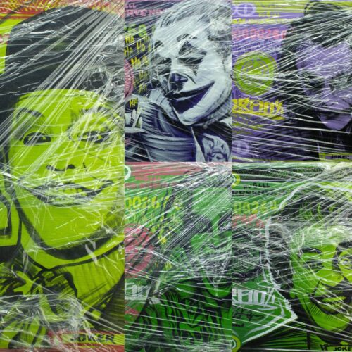 Orfin Joker Canvas painting