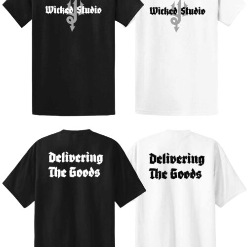 Wicked Shirt Black/White, Front/Black