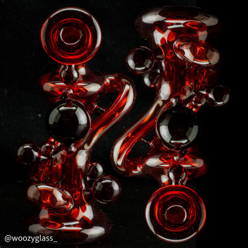 Woozy Glass - Dab Rig - Recycler