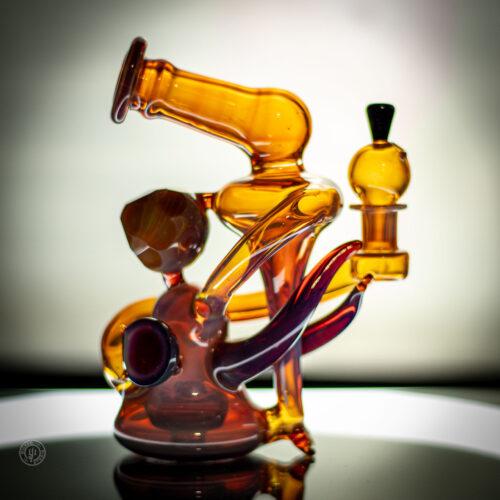 Woozy Glass - Dab Rig - Recycler