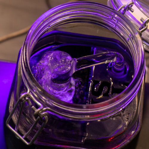 Automated quartz banger cleaner